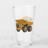 Afbeelding van de cartoon van de vrachtwagen glas (Achterkant)