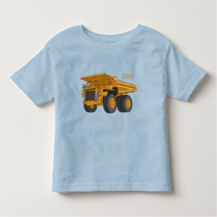 Afbeelding van de cartoon van de vrachtwagen kinder shirts