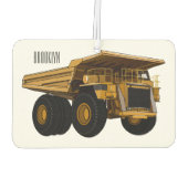 Afbeelding van de cartoon van de vrachtwagen luchtverfrisser (Achterkant)