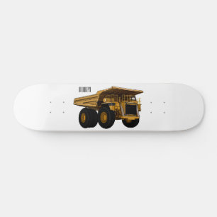 Afbeelding van de cartoon van de vrachtwagen skateboard