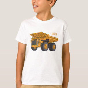Afbeelding van de cartoon van de vrachtwagen t-shirt