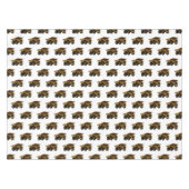 Afbeelding van de cartoon van de vrachtwagen tafelkleed (Voorkant (Horizontaal))