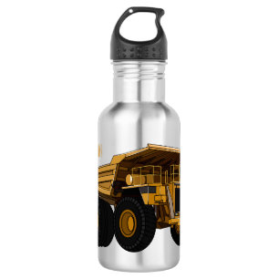 Afbeelding van de cartoon van de vrachtwagen waterfles