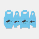 Afbeelding van de cartoon van de vulwalvis bedankdoosjes (Uitgevouwen)