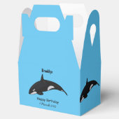 Afbeelding van de cartoon van de vulwalvis bedankdoosjes (Geopend)