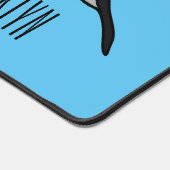 Afbeelding van de cartoon van de vulwalvis bureaumat (Hoek)