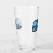 Afbeelding van de cartoon van elektrische treinen glas (Links)