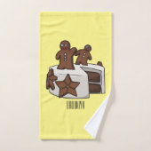 Afbeelding van de cartoon van gebak bad handdoek (Handdoek)