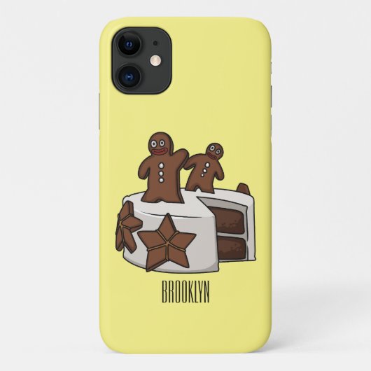 Afbeelding van de cartoon van gebak Case-Mate iPhone case (Achterkant)