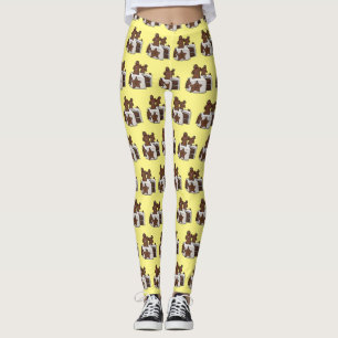 Afbeelding van de cartoon van gebak leggings