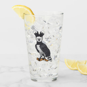 Afbeelding van de cartoon van Harpy Eagle Glas