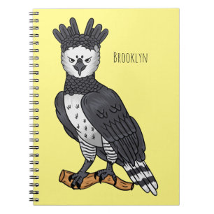 Afbeelding van de cartoon van Harpy Eagle Notitieboek