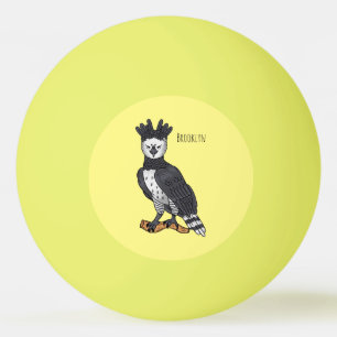 Afbeelding van de cartoon van Harpy Eagle Pingpongballen