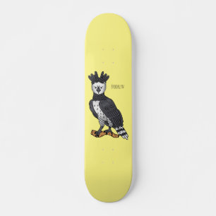 Afbeelding van de cartoon van Harpy Eagle Skateboard
