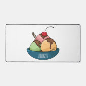 Afbeelding van de cartoon van ijs bureaumat (Voorkant)