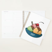 Afbeelding van de cartoon van ijs planner (Display)
