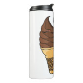 Afbeelding van de cartoon van ijscrème thermosbeker (Gedraaid links)