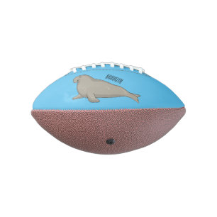 Afbeelding van de cartoon van olifantenzegels american football