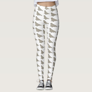 Afbeelding van de cartoon van olifantenzegels leggings