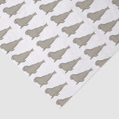 Afbeelding van de cartoon van olifantenzegels tissuepapier (Detail)