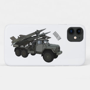Afbeelding van de cartoon van raketten iPhone 11 hoesje
