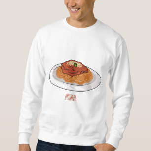 Afbeelding van de cartoon van Spaghetti Trui