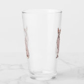 Afbeelding van de cartoon van sphynx-katten glas (Links)