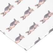 Afbeelding van de cartoon van sphynx-katten korte tafelloper (Hoek)