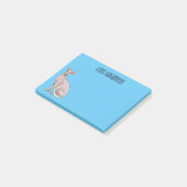 Afbeelding van de cartoon van sphynx-katten post-it® notes (Schuin)