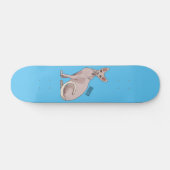 Afbeelding van de cartoon van sphynx-katten skateboard (Horizontaal)