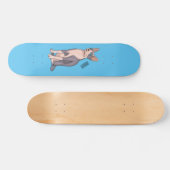 Afbeelding van de cartoon van sphynx-katten skateboard (Horizontaal)