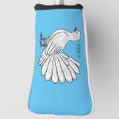 Afbeelding van de cartoon van trekduiven golfheadcover (Draai 90)