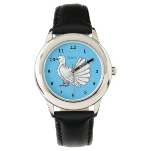 Afbeelding van de cartoon van trekduiven horloge