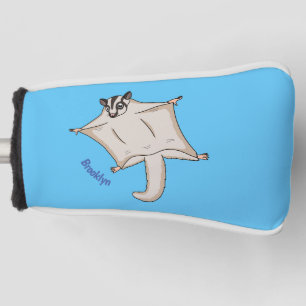 Afbeelding van de cartoon van vliegende vliegende golfheadcover