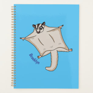 Afbeelding van de cartoon van vliegende vliegende planner