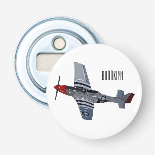 Afbeelding van de cartoon voor brandweerbommen button flesopener