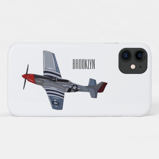Afbeelding van de cartoon voor brandweerbommen Case-Mate iPhone case (Achterkant (horizontaal))