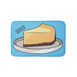 Afbeelding van de Cheesecake-cartoon Badmat
