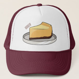 Afbeelding van de Cheesecake-cartoon Trucker Pet