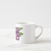Afbeelding van de eierplant-cartoon espresso kop (Rechts)