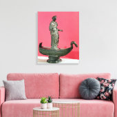 Afbeelding van de Goddess Sequana Canvas Afdruk (Insitu (Woonkamer))