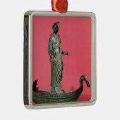 Afbeelding van de Goddess Sequana Metalen Ornament (Rechts)