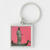 Afbeelding van de Goddess Sequana Sleutelhanger (Voorkant)
