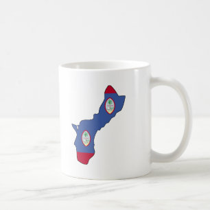 Afbeelding van de Guam-vlag Koffiemok