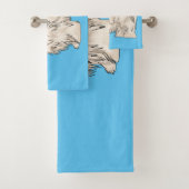 Afbeelding van de Havanese cartoon Bad Handdoek (Insitu)