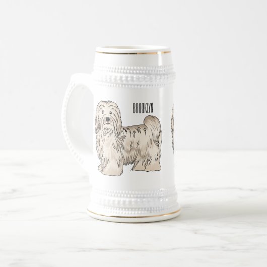 Afbeelding van de Havanese cartoon Bierpul (Voorkant links)
