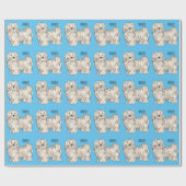 Afbeelding van de Havanese cartoon Cadeaupapier (Vlak)