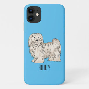 Afbeelding van de Havanese cartoon iPhone 11 Hoesje