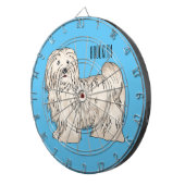 Afbeelding van de Havanese cartoon Dartbord (Voorkant Rechts)