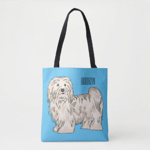 Afbeelding van de Havanese cartoon Draagtas